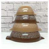 VTG PYREX WOODLAND NESTING BOWLS 1978