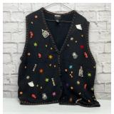 STUDIO BOO HOLLOWEEN SWEATER VEST