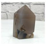 Crystal Brazilian agate obelisk 3