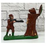 MECHANICAL BANK BEAR HUNTER