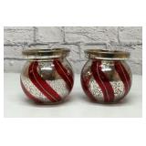 LIGHTED CANDLE STANDS CHRISTMAS 4