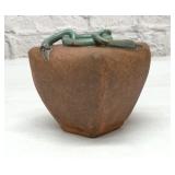 Signed Pottery Snake Vase