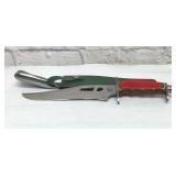 CHIPAWAY CUTLERY lg knife with sheath