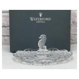 Waterford Crystal seahorse server 9