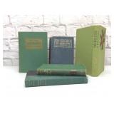 5 VTG FISHING HARDCOVER BOOKS