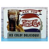 Ask for ice cold Pepsi-Cola sign 2001