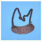 Sterling silver rye bottle pendant 4.59