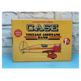 CASE VINTAGE AIRPLANE BANK SEALED