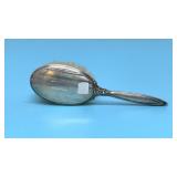 Sterling silver baby hairbrush, 5.5