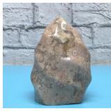 Carved flower agate flame crystal