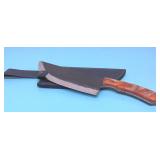 Custom made knife with sheath 12