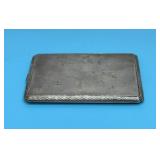 ANTIQUE STERLING GENTLEMANS CIGARETTE CASE 111.45G