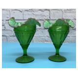 Matching NORTHWOOD JEFFERSON VASES