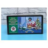 Texaco pedal car and matching holiday ornament