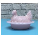 MOSSER Crown Tuscan HEN ON A NEST