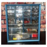 Hardware bin, nuts, screws, nails