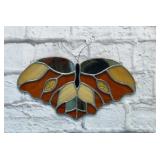 Stained glass butterfly suncatcher