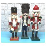 3 wood nutcrackers 15