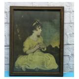 Framed art The Age Of Innocence 13x17