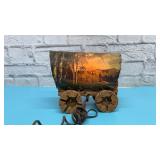 VTG Conestoga wagon lamp
