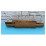 2 VTG ROLLING PINS
