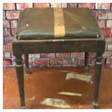 Vintage sewing table stool