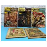 The classics illustrated vintage comicbooks