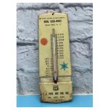Vintage Phillips 66 advertising thermometer