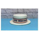 Styrofoam hat VOTE RCA MONTH