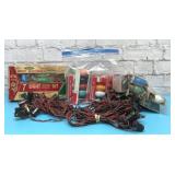 4 strings VTG Christmas lights