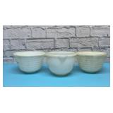 Glass bake, sunbeam,Stand mixer, mixing bowls