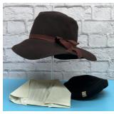 3 Vintage hats and nursing cap