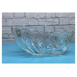 MIKASA CLEARWATER CRYSTAL NAUTILUS SHELL BOWL