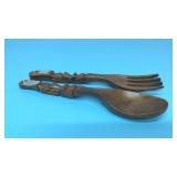 MABINI TIKI WOOD FORK, SPOON