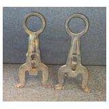 NOGUCHI Asian architect Andirons