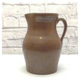 Antique pottery pitcher