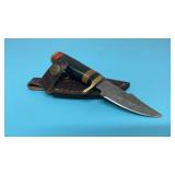 Custom-made knife with sheath 6