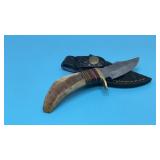 Custom made knife with sheath 6