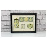 California perfume company framed ad