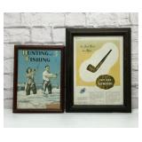 PIPES AND FISHING VTG ADVERTISING
