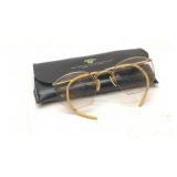 12KGF ANTIQUE EYEGLASSES