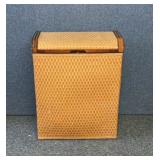 Woven clothes hamper 19 x 24