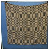 Homespun blanket throw 48x48