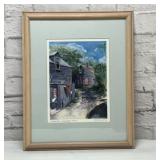 Nantucket Signed, numbered framed art
