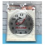 SKILSAW BLADE SHOP CLOCK 9