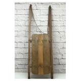 Antique wood sled