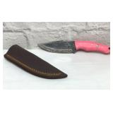Custom made knife with sheath 8