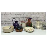 Assorted pottery, some Seagrove