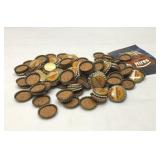 Sunrise cork lined bottle caps