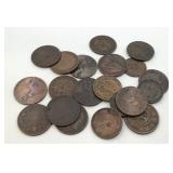 Assorted lot of Vintage foreign coins